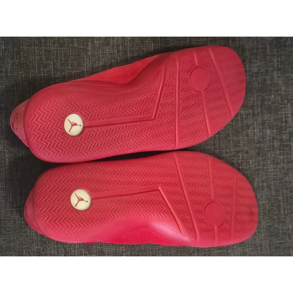 Jordan Eclipse Leather Gym Red Men’s Size 10.5 Red Suede Sneakers 724368-600